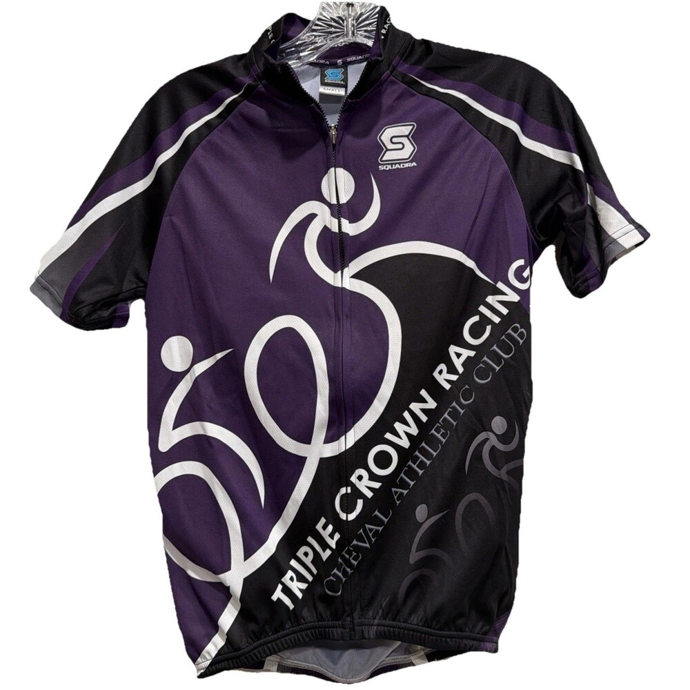 Squadra Cycling Sm Triple Crown Racing Jersey Bike Bicycle Sets Padded Shorts